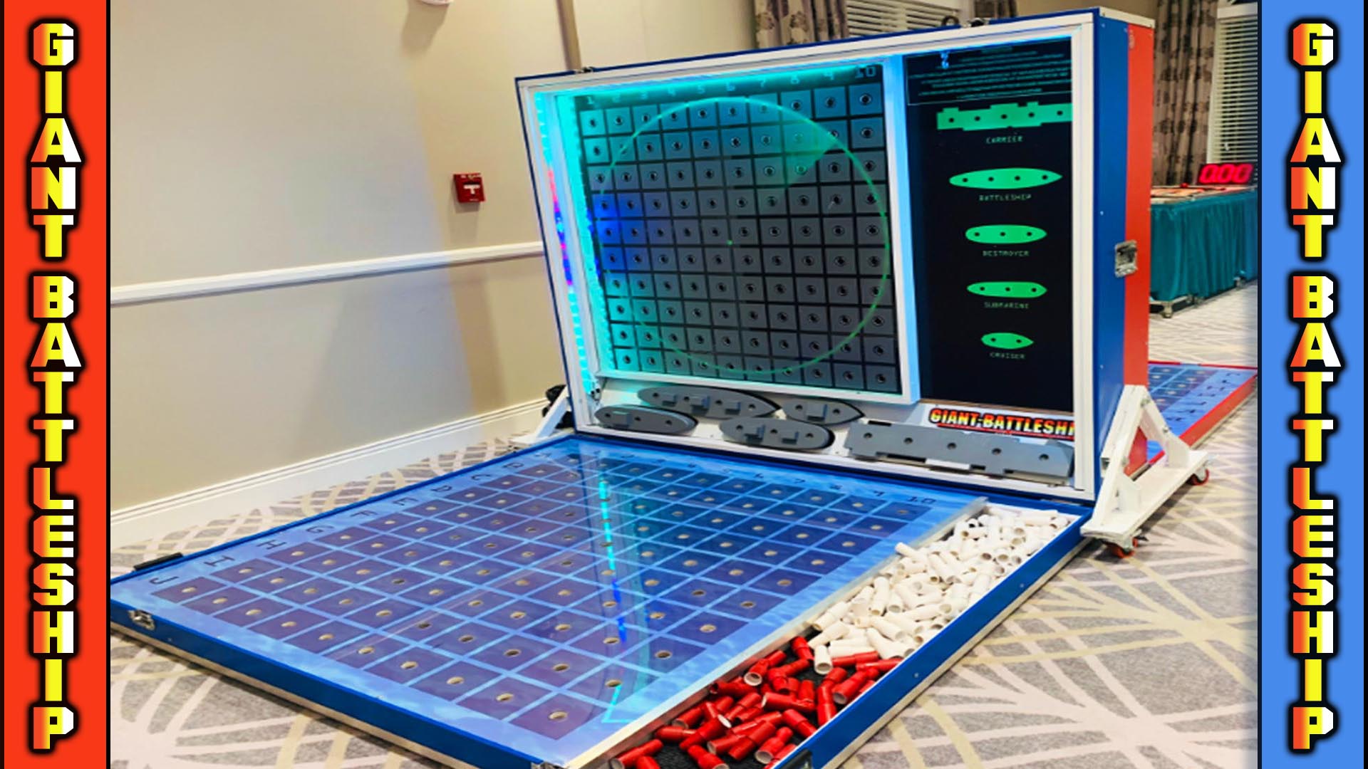 life size giant battle ship game florida